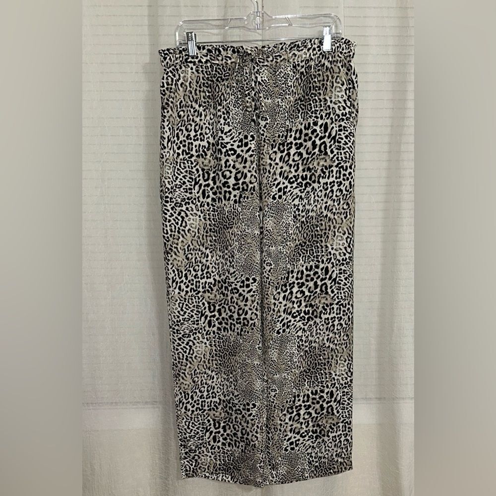 ALFANI L Spring Sahara Animal Print Lightweight Intimates PJ Bottom